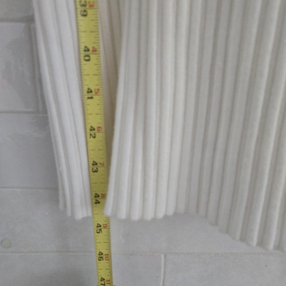 Ramy Brook $425 Pilar Rib-Knit Cutout Twist Bodycon Midi Long Sleeve Dress White - Picture 4 of 8